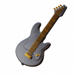 Guitar 3d_transparent